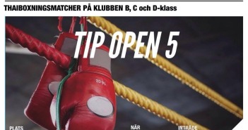 TiP Open 5 – Kings Cup event 12 DEC kl 12:30
