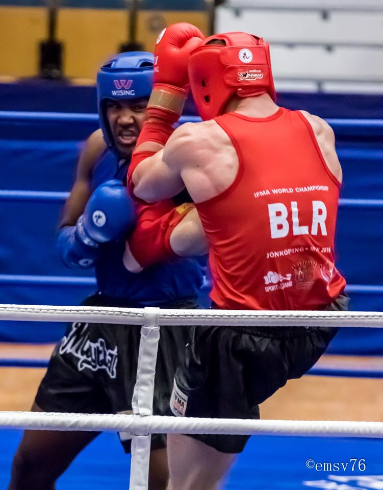 Simon Ogolla fight photo Emil Svensson