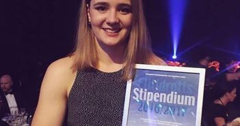 Anna Strandberg fick stipendium på Idrottsgalan Anna Strandberg
